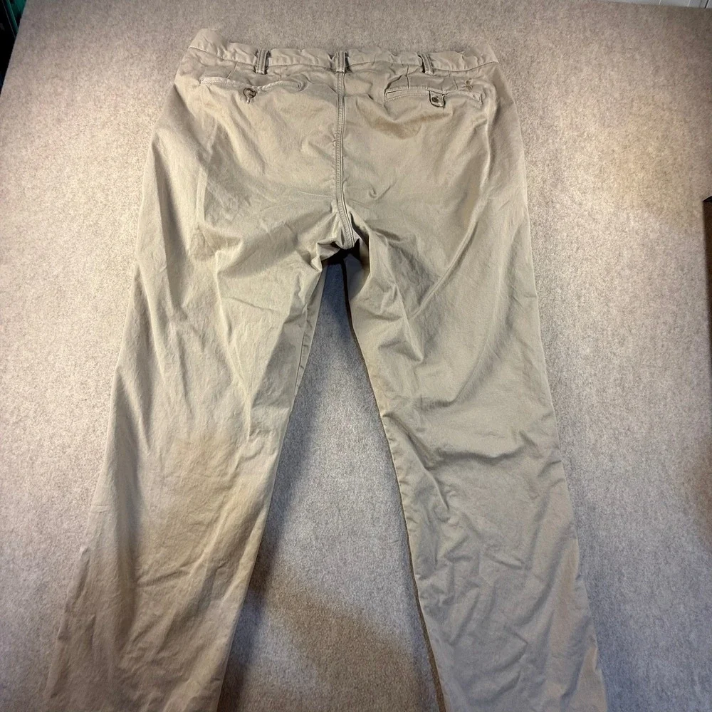 Polo Ralph Lauren Mens 38x30 Stretch Straight Fit Khaki Chino Pants Tan